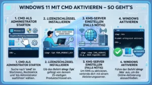 Windows 11 mit CMD aktivieren – So geht’s