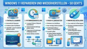 Windows 11 reparieren und wiederherstellen – So geht’s
