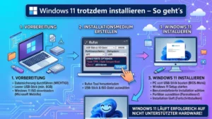 Windows 11 trotzdem installieren – So geht’s