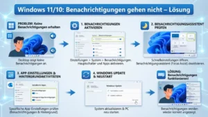 Windows 11/10: Benachrichtigungen gehen nicht – Lösung