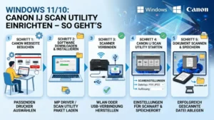 Windows 11/10: Canon IJ Scan Utility einrichten – So geht’s