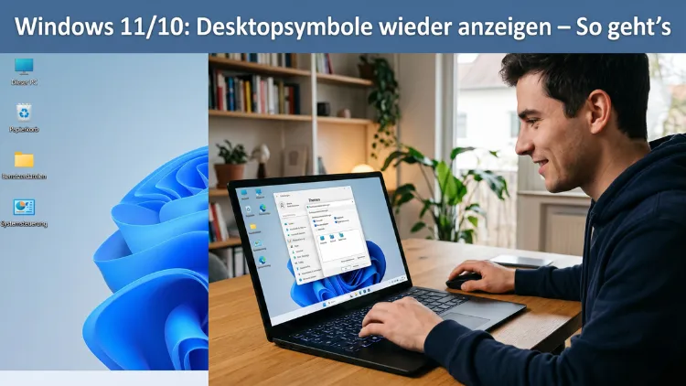 Windows 11/10: Desktopsymbole wieder anzeigen – So geht’s 