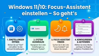 Windows 11/10: Focus-Assistent einstellen – So geht’s