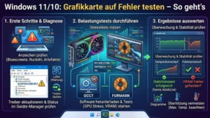 Windows 11/10: Grafikkarte auf Fehler testen – So geht’s