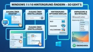 Windows 11/10 Hintergrund ändern – So geht’s