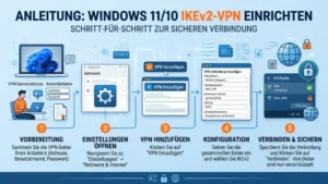 Windows 11/10: IKEv2-VPN einrichten – So geht’s richtig