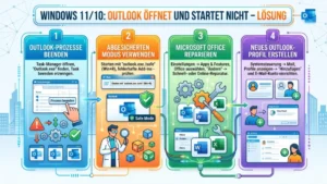 Windows 11/10: Outlook öffnet und startet nicht – Lösung