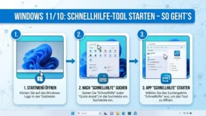 Windows 11/10: Schnellhilfe-Tool starten – So geht’s