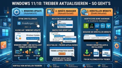 Windows 11/10: Treiber aktualisieren – So geht’s