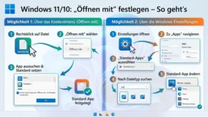 Windows 11/10: „Öffnen mit“ festlegen – So geht’s