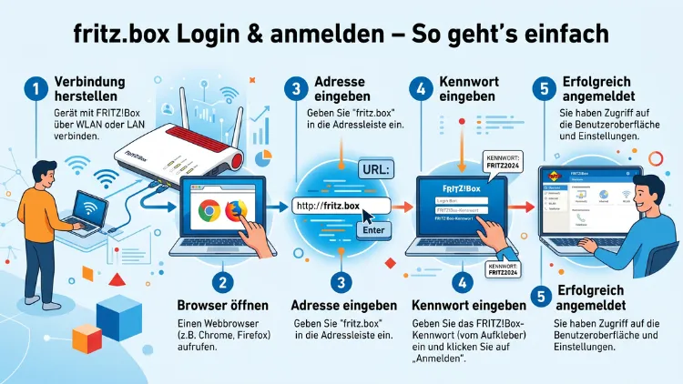fritz.box Login & anmelden – So geht’s einfach