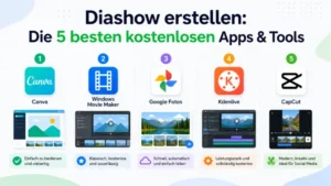 Diashow erstellen: Die 5 besten kostenlosen Apps & Tools
