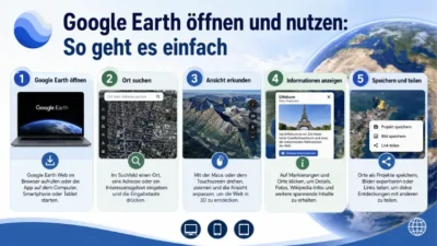 Google Earth öffnen und nutzen: So geht es einfach