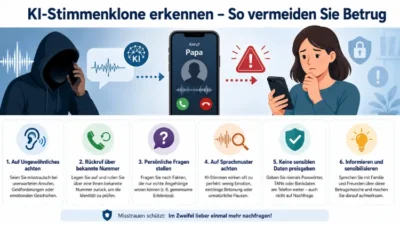 KI-Stimmenklone erkennen – So vermeiden Sie Betrug