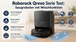 Roborock Qrevo Serie Test: Saugroboter mit Wischfunktion