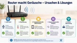 Router macht Geräusche – Ursachen & Lösungen