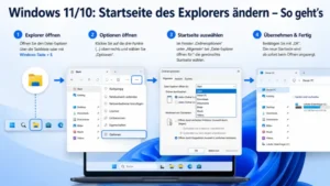 WIndows 11/10: Startseite des Explorers ändern – So geht’s
