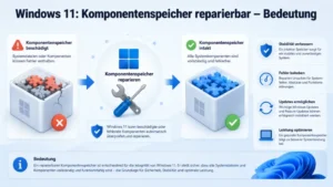 Windows 11: Komponentenspeicher reparierbar – Bedeutung
