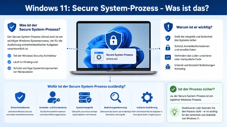 Windows 11: Secure System-Prozess – Was ist das?