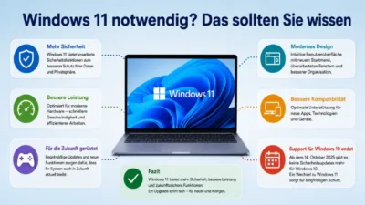 Windows 11 notwendig? Das sollten Sie wissen