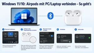 Windows 11/10: Airpods mit PC/Laptop verbinden – So geht’s