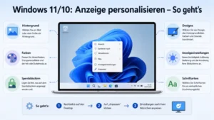 Windows 11/10: Anzeige personalisieren – So geht’s