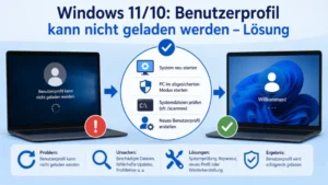 Windows 11/10: Benutzerprofil kann nicht geladen werden – Lösung
