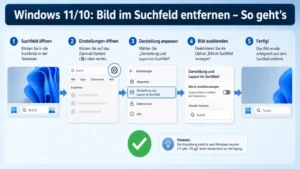 Windows 11/10: Bild im Suchfeld entfernen – So geht’s