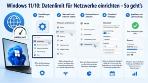 Windows 11/10: Datenlimit für Netzwerke einrichten – So geht’s