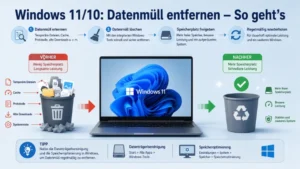 Windows 11/10: Datenmüll entfernen – So geht’s