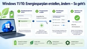 Windows 11/10: Energiesparplan erstellen, ändern – So geht’s