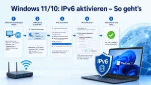 Windows 11/10: IPv6 aktivieren – So geht’s