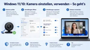Windows 11/10: Kamera einstellen, verwenden – So geht’s
