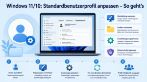 Windows 11/10: Standardbenutzerprofil anpassen – So geht’s