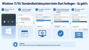 Windows 11/10: Standardbetriebssystem beim Start festlegen – So geht’s