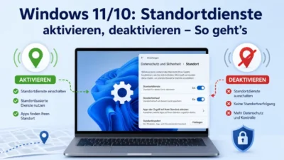 Windows 11/10: Standortdienste aktivieren, deaktivieren – So geht’s