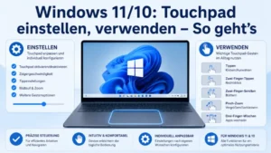 Windows 11/10: Touchpad einstellen, verwenden – So geht’s