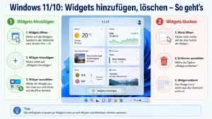 Windows 11/10: Widgets hinzufügen, löschen – So geht’s