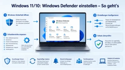 Windows 11/10: Windows Defender einstellen – So geht’s