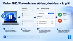 Windows 11/10: Windows-Features aktivieren, deaktivieren – So geht’s