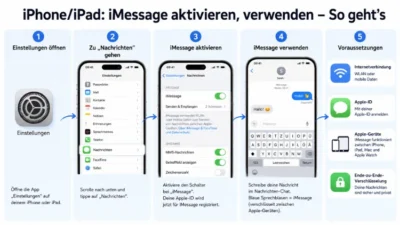iPhone/iPad: iMessage aktivieren, verwenden – So geht’s