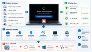 Windows 11/10: Startet nicht mehr? Ursachen & Lösungen