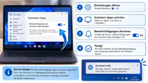 Autostart-Benachrichtigung aktivieren in Windows – so geht’s