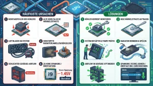 CPU trotz Wasserkühlung zu heiß: häufigste Ursachen & Lösungen