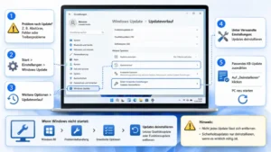 Einfaches Deinstallieren von problematischen Windows-11-Updates