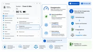 Energiemodus ändern in Windows 11 und 10: So geht es einfach