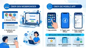 Facebook öffnen: So geht es schnell und einfach