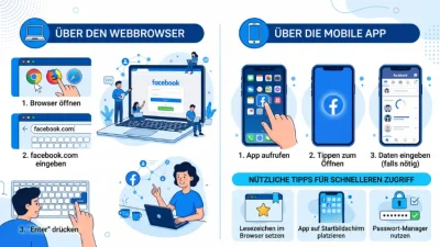 Facebook öffnen: So geht es schnell und einfach