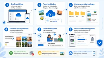 Fotos in OneDrive verwalten – Schritt für Schritt Anleitung