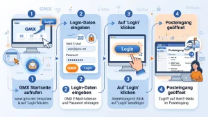 GMX Posteingang öffnen: So geht es schnell und einfach